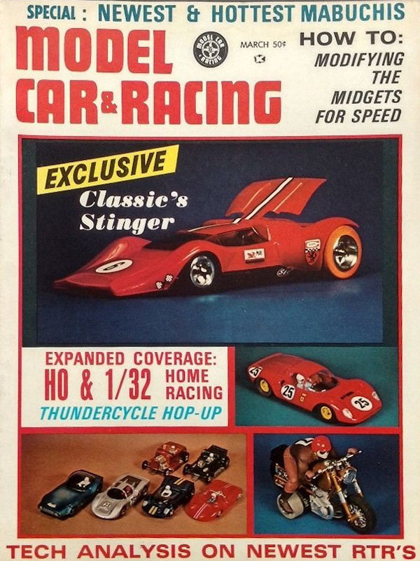 model car racing mag